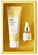 Fragrances, Perfumes, Cosmetics Set - iUNIK Propolis Edition Skin Care Set (mask/60ml + ser/15ml)