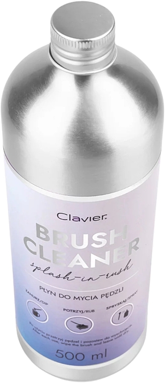 Professional Cleaner for Natural & Synthetic Brushes - Clavier Brush Cleaner — photo N2