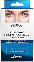 Fragrances, Perfumes, Cosmetics Anti Dark Circle & Puffiness Collagen Eye Pads - L'biotica Collagen Eye Pads Reduction Of Dark Circles And Puffiness