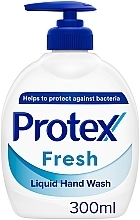Fragrances, Perfumes, Cosmetics Antibacterial Liquid Soap - Protex Fresh Antibacterial Liquid Hand Wash