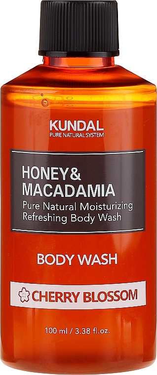 Shower Gel "Cherry Blossom" - Kundal Honey & Macadamia Body Wash Cherry Blossom — photo N1