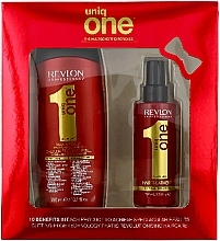 Fragrances, Perfumes, Cosmetics Set - Revlon Professional Uniq One Original Red (shm/cond/300ml + spray/150ml)