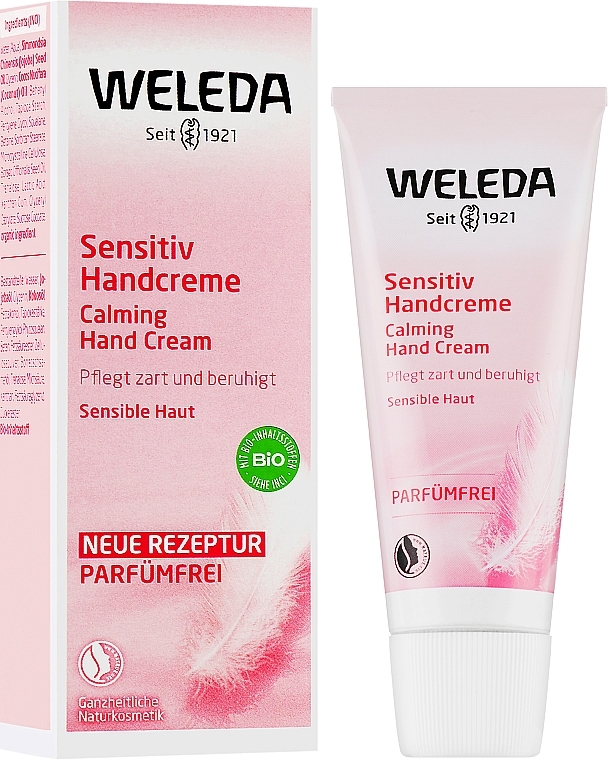 Hand Cream for Sensitive Skin - Weleda Calming Sensitiv Handcreme — photo N2