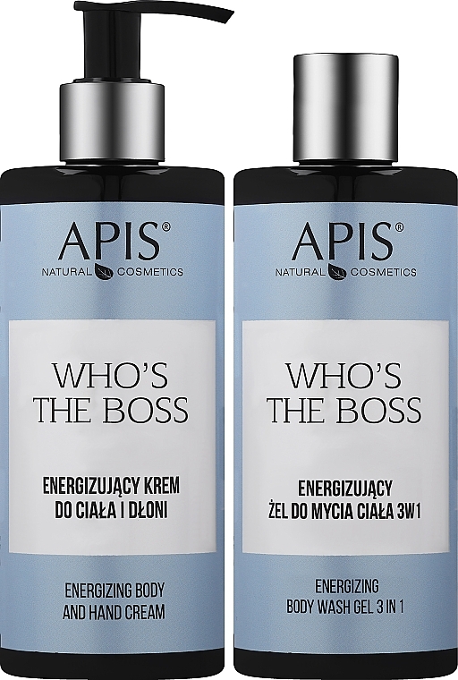 Set - APIS Professional Who's The Boss (h/cr/300ml + sh/gel/300ml) — photo N2