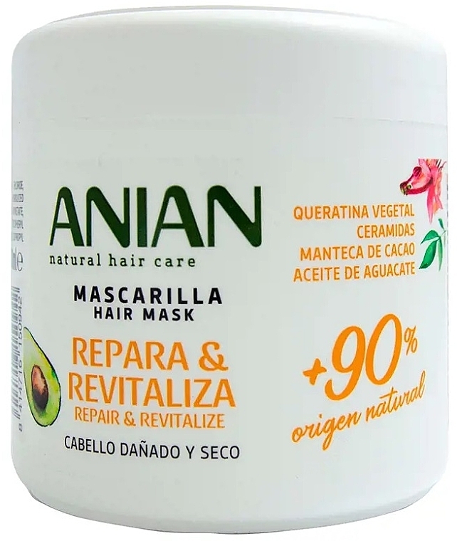 Hair Mask - Anian Natural Repair & Revitalize Hair Mask — photo N9