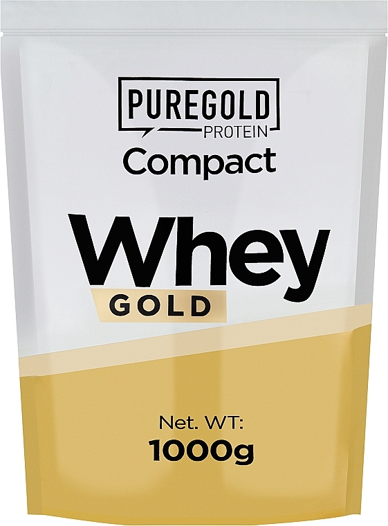 Whey Protein 'Raspberry-White Chocolate' - PureGold Protein Compact Whey Gold Raspberry White Chocolate — photo N1