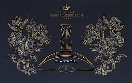 Fragrances, Perfumes, Cosmetics Marina de Bourbon Classique - Set (edp/100 ml + b/lot/100 ml + pouch)