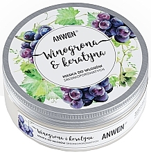 Medium-Porous Hair Mask - Anwen Medium-Porous Hair Mask Grapes and Keratin  — photo N3