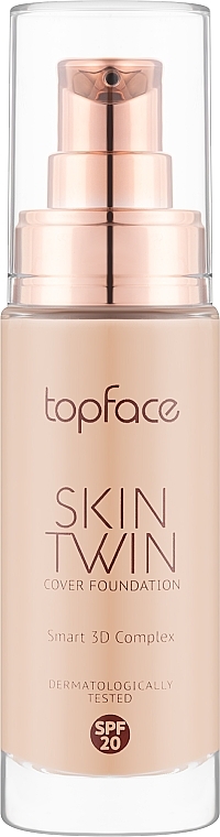 Foundation - TopFace Skin Twin Cover Foundation — photo N1