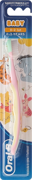 Soft Toothbrush, "Winnie-the-Pooh", - Oral-B Baby — photo N1