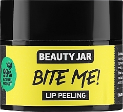 Fragrances, Perfumes, Cosmetics Coconut Oil & Shea Butter Lip Scrub - Beauty Jar Bite Me Lip Peeling