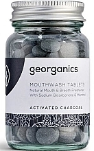 Fragrances, Perfumes, Cosmetics Mouthwash Tablets ‘Activated Charcoal’ - Georganics Mouthwash Tablets Activated Charcoal