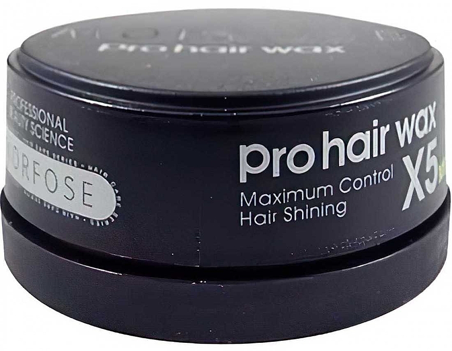 Hair Wax - Morfose Pro Hair Wax Maximum Control X5 — photo N2