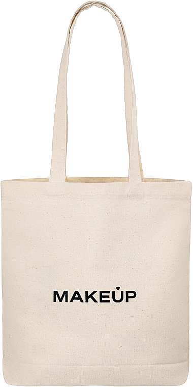 Eco Bag - MAKEUP Eco Bag Shopper Large Beige	 — photo N1