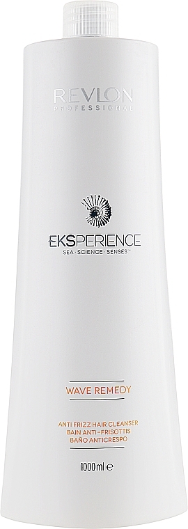 Curly Hair Shampoo - Revlon Eksperience Wave Remedy Anti Frizz Hair Cleanser — photo N3