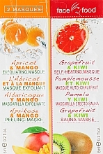 Fragrances, Perfumes, Cosmetics Face Mask - 7th Heaven Face Food Apricot & Mango Grapefruit & Kiwi