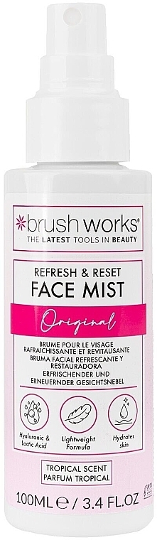 Face Mist - Brushworks Refresh & Reset Face Mist — photo N1