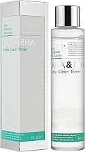 Fragrances, Perfumes, Cosmetics Face Toner - Mizon AHA & BHA Daily Clean Toner