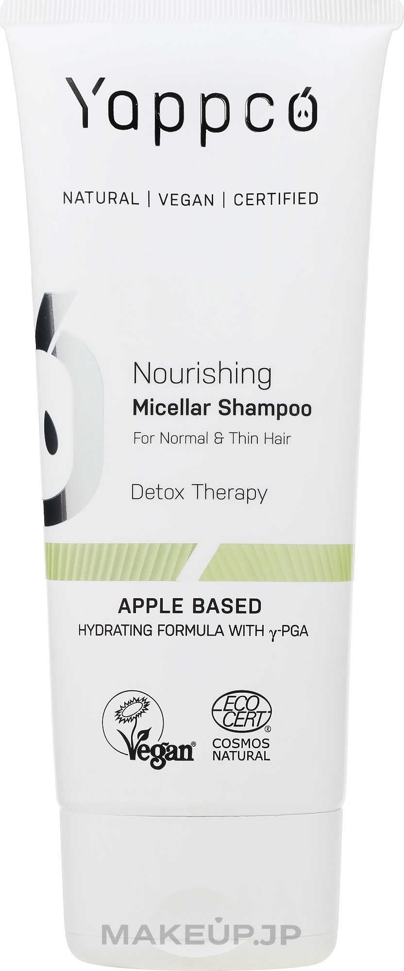 Micellar Shampoo for Normal & Thin Hair - Yappco Nourishing Micellar Shampoo — photo 200 ml