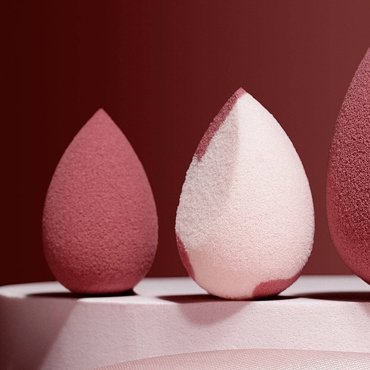 Sponge Set, mini berry/mini slanted pink-berry - Boho Beauty Bohoblender Berry Mini + Pinky Berry Mini Cut — photo N10