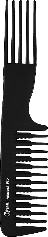 Comb, black - Detreu Professional Comb 023 — photo N1