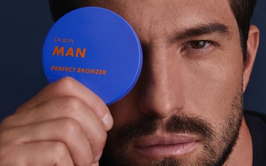 Bronzing powder for the face for men - Pupa Man Perfect Bronzer — photo N2