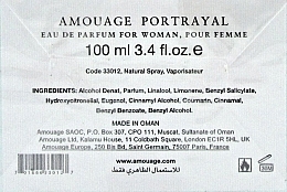 Amouage Portrayal Woman - Eau de Parfum — photo N3