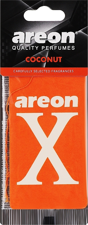 Coconut Air Freshener - Areon X Quality Perfume Coconut — photo N1