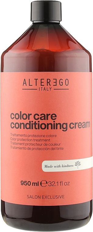 Cream Conditioner for Colored & Bleached Hair - Alter Ego Color Care Conditioning Cream — photo N3