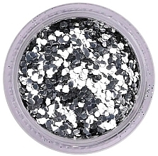 Glitter for Nail Design - Nailmatic Pure Glitter Large Silver Glitter — photo N2