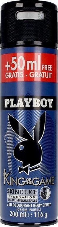 Playboy King Of The Game - Deodorant — photo N3