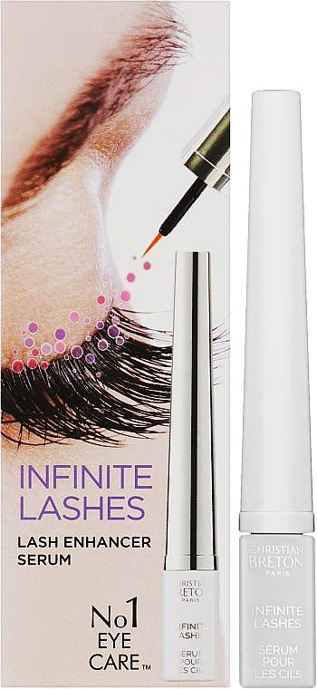 Lash Strengthening & Growth Stimulating Serum - Christian Breton Infinite Lash Enhancer Serum — photo N2