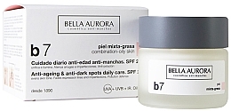 Fragrances, Perfumes, Cosmetics Anti Dark Spots Cream for Combination and Oily Skin - Bella Aurora B7 Combination/Oily Skin Daily Anti-Dark Spot Care