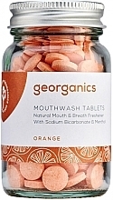 Fragrances, Perfumes, Cosmetics Mouthwash Tablets "Orange" - Georganics Mouthwash Tablets Orange