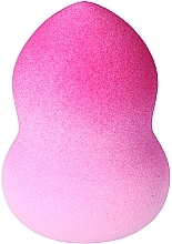 Pear Shaped Makeup Sponge, pink - Qianlili Beauty Blender — photo N1