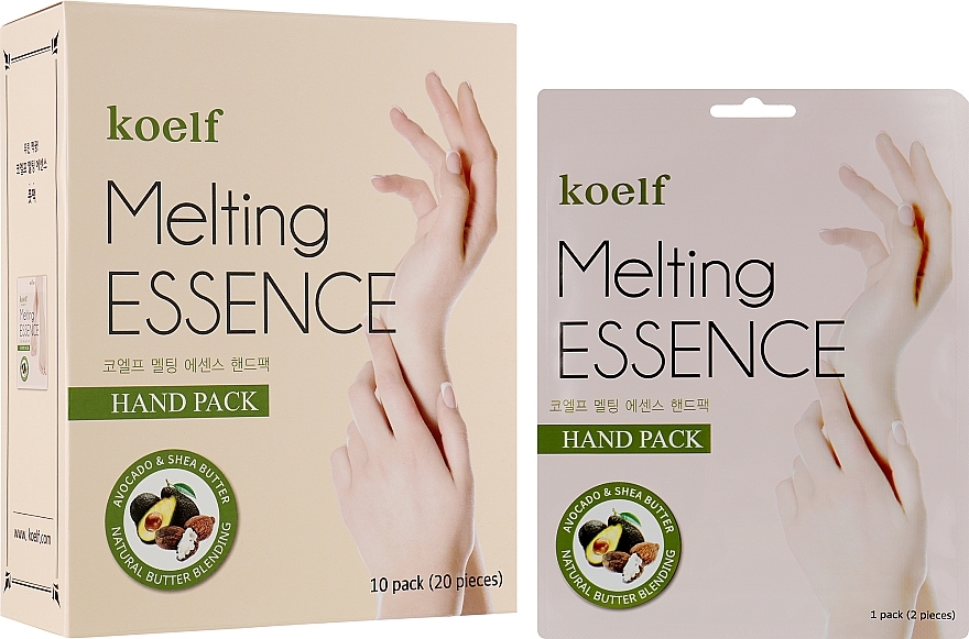 Hand Mask - Petitfee & Koelf Melting Essence Hand Pack — photo N4