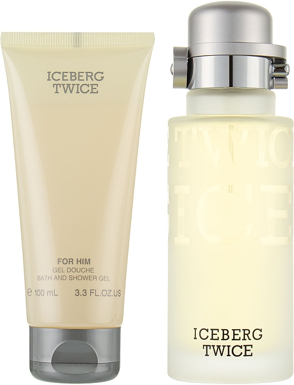 Iceberg Twice Homme - Set (edt/125ml + sh/gel/100ml)	 — photo N4