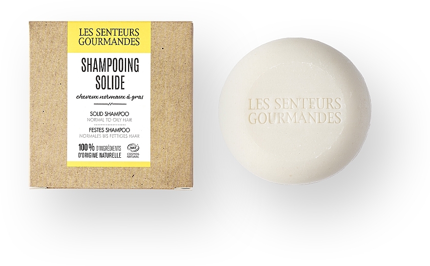 Solid shampoo for Oily Hair - Les Senteurs Gourmandes Solid Shampoo Normal To Oily Hair — photo N1