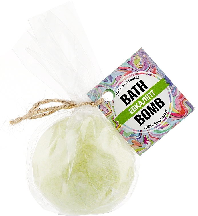 Fizzing Bath Bomb "Eucalyptus" - Flory Spray — photo N1