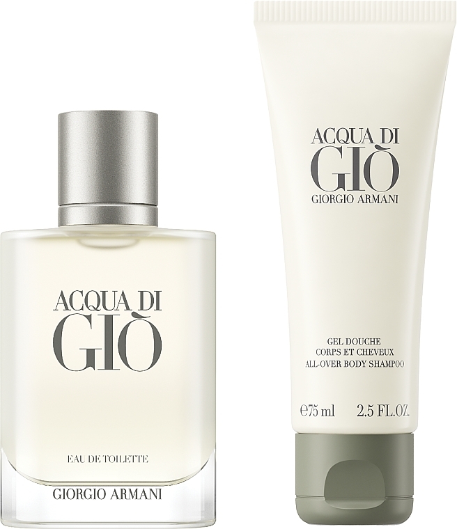 Giorgio Armani Acqua di Gio Pour Homme - Set (edt/50ml + sh/gel/75ml) — photo N3