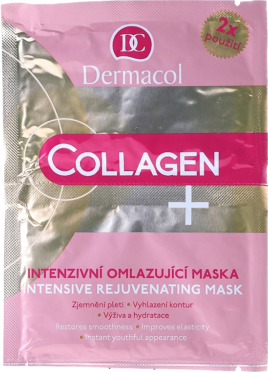 Intensive Rejuvenating Face Mask - Dermacol Collagen+ Intensive Rejuvenating Mask — photo N1