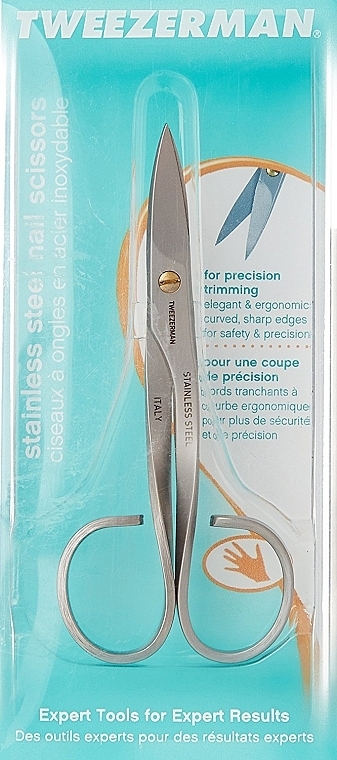 Nail Scissors 3005-R - Tweezerman Stainless Steel Nail Scissors — photo N2