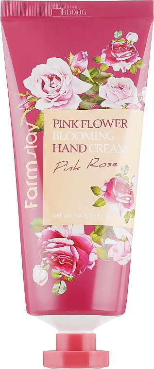 Rose Hand Cream - FarmStay Pink Flower Blooming Hand Cream Pink Rose — photo N3