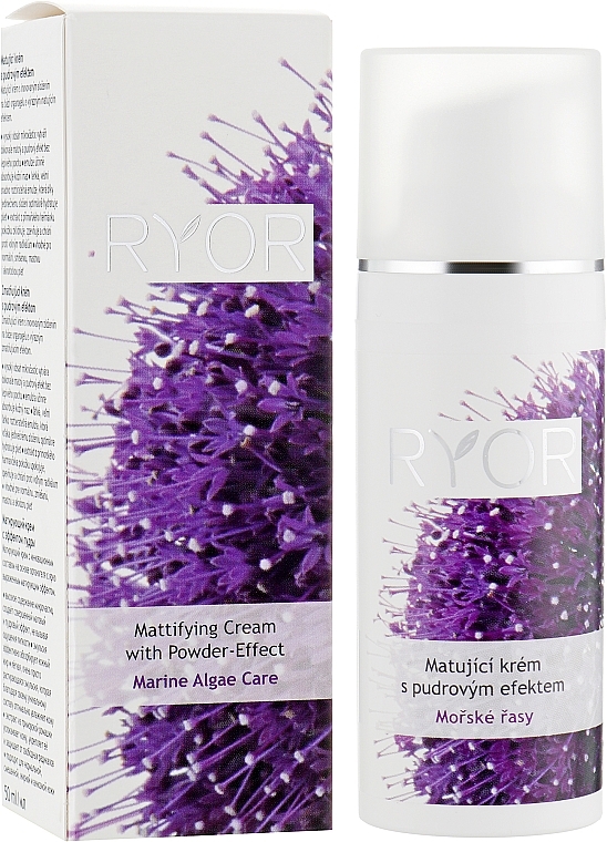 Mattifying Cream with Powder Effect - Ryor Mattifying Cream With Powder Effect — photo N1