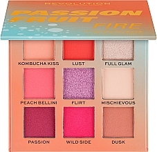 Eyeshadow Palette - Makeup Revolution Hot Shot Eyeshadow Palette — photo N1