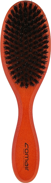 11-Row Hair Brush with Natural Bristles - Comair — photo N1