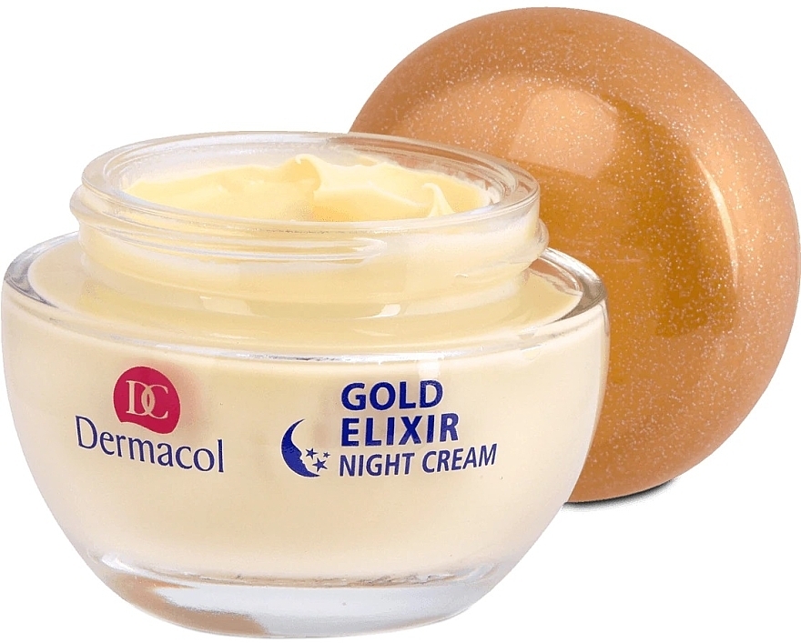 Set - Dermacol Gold Elixir (f/cream/50ml + f/cream/50ml) — photo N3