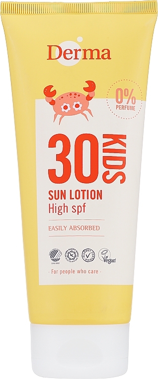 Kids Sunscreen Lotion - Derma Sun Kids Lotion SPF30  — photo N1