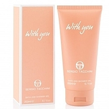 Fragrances, Perfumes, Cosmetics Sergio Tacchini With You - Shower Gel