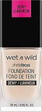 Fragrances, Perfumes, Cosmetics Foundation - Wet N Wild Photo Focus Foundation Dewy